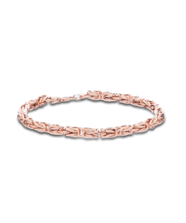 Auksinė apyrankė "ROYAL PYTHON" 3.9mm